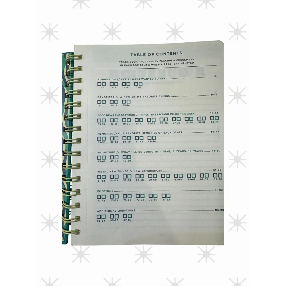 Tabitha Brown You & Me Business‎ Journal Notebook Spiral Teal Gold